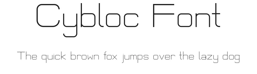 Cybloc Font by Jashith C — Sans Serif Font