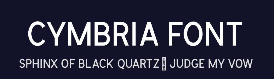 Cymbria Font by FontForestry — Sans Serif Font — thumbnail 2