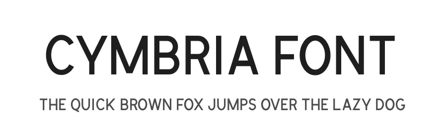 Cymbria Font by FontForestry — Sans Serif Font