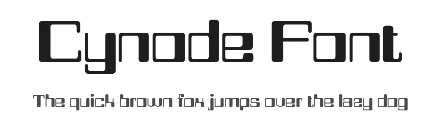 Cynode Font by craftsupplyco — Display Font