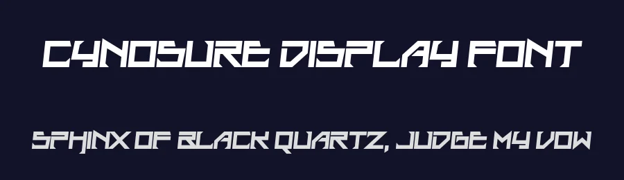 Cynosure Display Font by Chequered Ink — Display Font — thumbnail 2