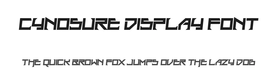 Cynosure Display Font by Chequered Ink — Display Font
