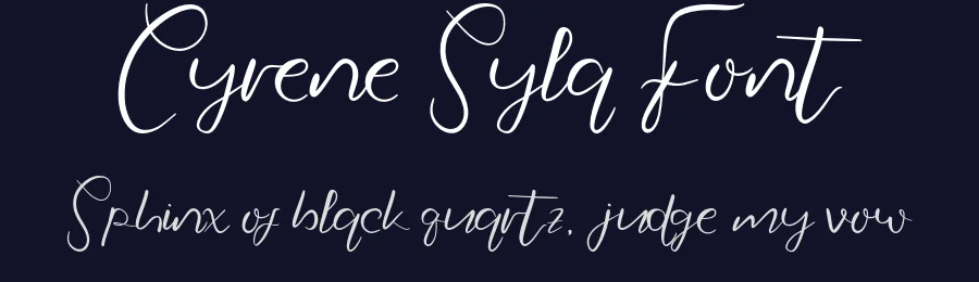Cyrene Syla Font by Creatifontstudios — Script Handwritten Font — thumbnail 2