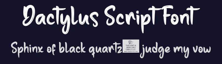 Dactylus Script Font by productype — Script Handwritten Font — thumbnail 2