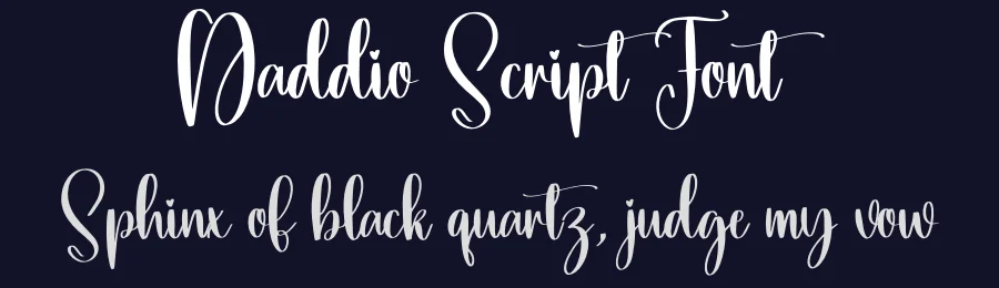 Daddio Script Font by creativeletter — Script Handwritten Font — thumbnail 2