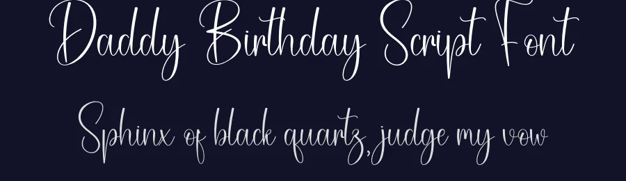 Daddy Birthday Script Font by andikastudio — Script Handwritten Font — thumbnail 2