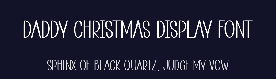 Daddy Christmas Display Font by andikastudio — Display Font — thumbnail 2