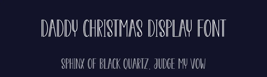 Daddy Christmas Display Font by andikastudio — Display Font — thumbnail 2