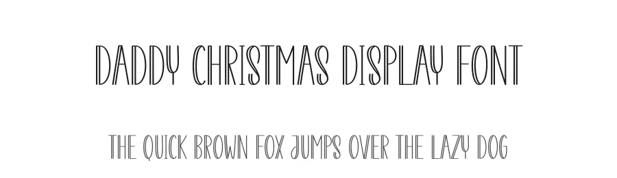 Daddy Christmas Display Font by andikastudio — Display Font