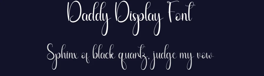 Daddy Display Font by andikastudio — Script Handwritten Font — thumbnail 2