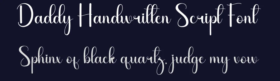 Daddy Handwritten Script Font by andikastudio — Script Handwritten Font — thumbnail 2