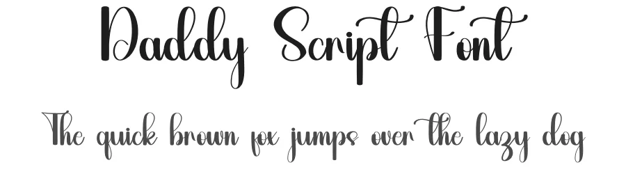 Daddy Script Font by inermediaSTUDIO — Script Handwritten Font