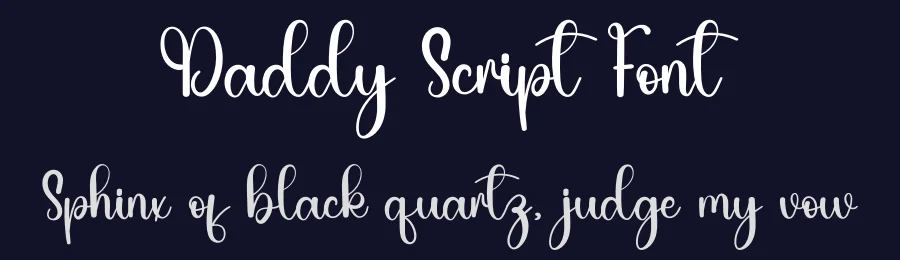 Daddy Script Font by inermediaSTUDIO — Script Handwritten Font — thumbnail 2