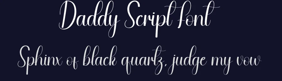Daddy Script Font by andikastudio — Script Handwritten Font — thumbnail 2