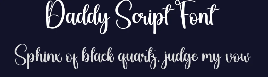 Daddy Script Font by andikastudio — Script Handwritten Font — thumbnail 2