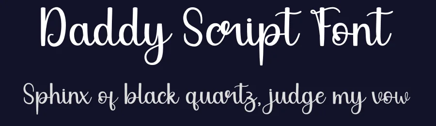 Daddy Script Font by andikastudio — Script Handwritten Font — thumbnail 2