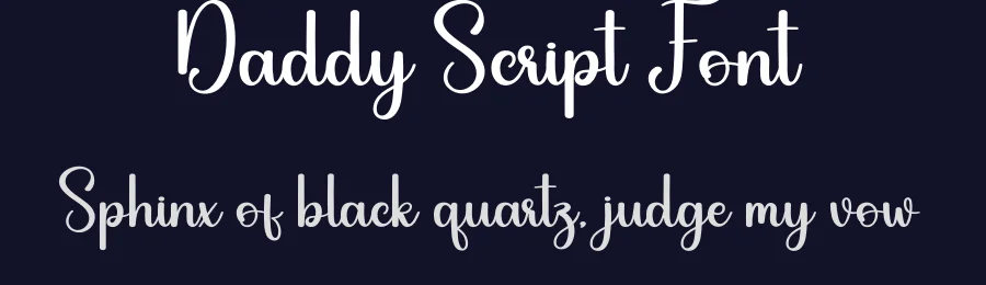 Daddy Script Font by andikastudio — Script Handwritten Font — thumbnail 2