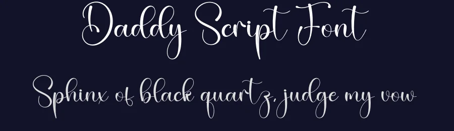 Daddy Script Font by creativeletter — Script Handwritten Font — thumbnail 2
