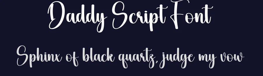 Daddy Script Font by andikastudio — Script Handwritten Font — thumbnail 2