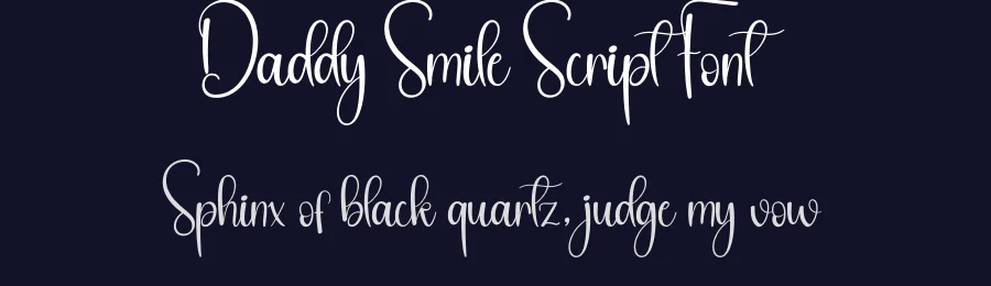 Daddy Smile Script Font by andikastudio — Script Handwritten Font — thumbnail 2