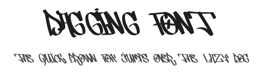 Dagging Font by Rachmad bagus f — Decorative Font
