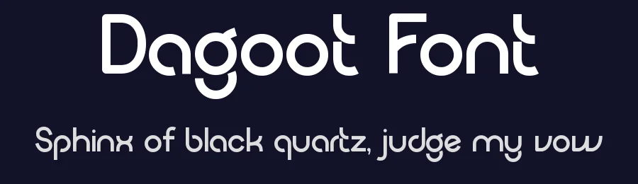 Dagoot Font by Rautan Studio — Display Font — thumbnail 2