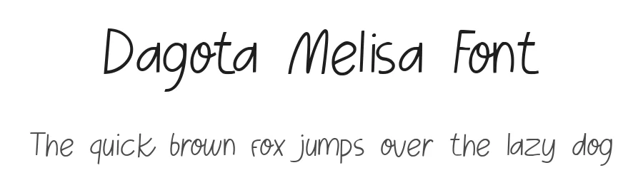 Dagota Melisa Font by Permanastudio — Script Handwritten Font