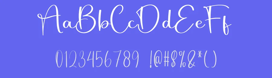 Dahlia – Simple Handwritten Font by freshtypeink — Script Handwritten Font — thumbnail 3