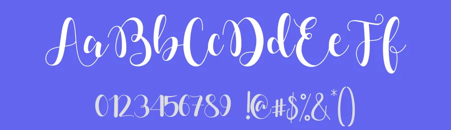 Dahllia Claire Calligraphy Font by letterenastudios — Script Handwritten Font — thumbnail 3