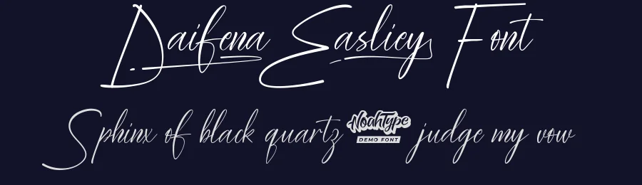 Daifena Easliey Font by noahtype — Display Font — thumbnail 2