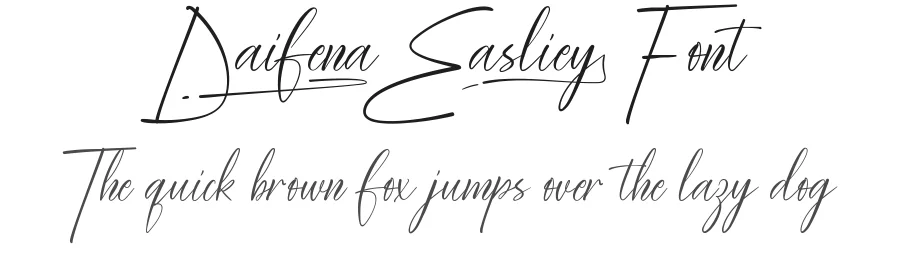 Daifena Easliey Font by noahtype — Display Font