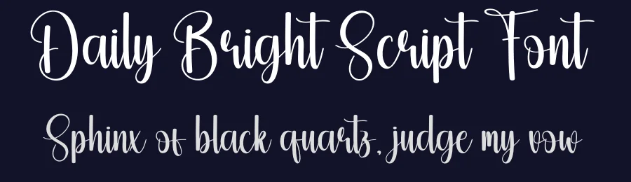 Daily Bright Script Font by creativeletter — Script Handwritten Font — thumbnail 2