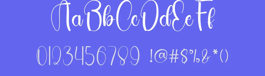 Daily Calm Calligraphy Font by freshtypeink — Script Handwritten Font — thumbnail 3