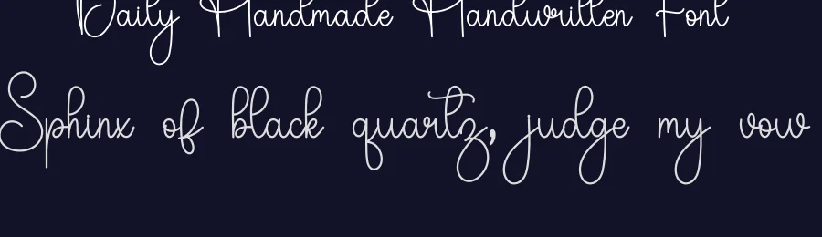 Daily Handmade Handwritten Font by inermediaSTUDIO — Script Handwritten Font — thumbnail 2