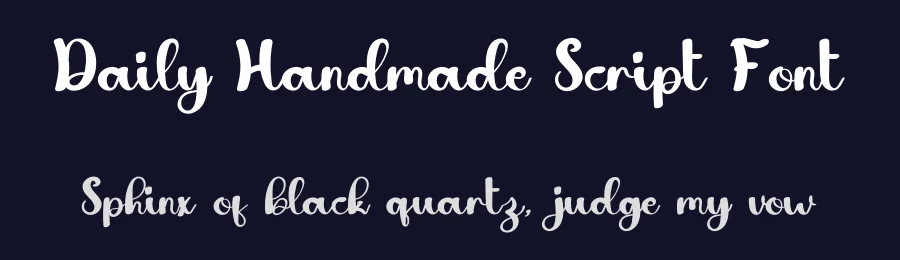 Daily Handmade Script Font by inermediaSTUDIO — Script Handwritten Font — thumbnail 2