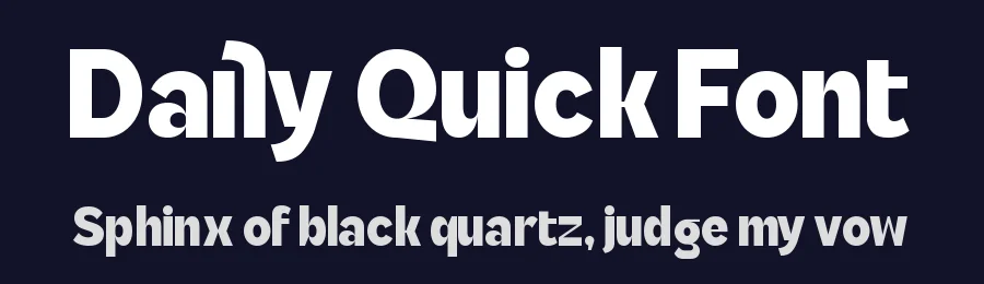 Daily Quick Font by timelesstype.co — Sans Serif Font — thumbnail 2