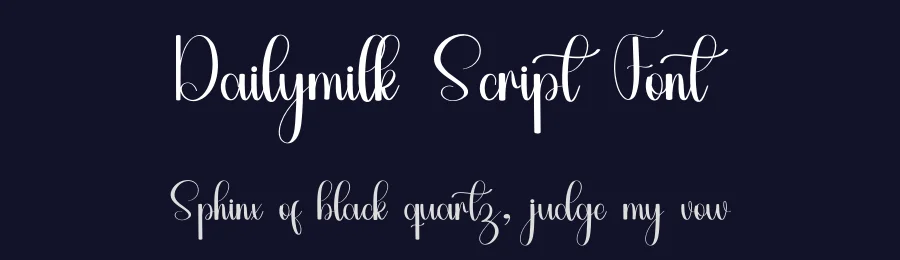 Dailymilk Script Font by inermediaSTUDIO — Script Handwritten Font — thumbnail 2