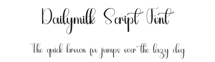 Dailymilk Script Font by inermediaSTUDIO — Script Handwritten Font