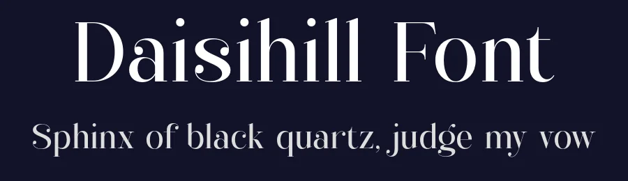 Daisihill Font by Shakira Studio — Serif Font — thumbnail 2