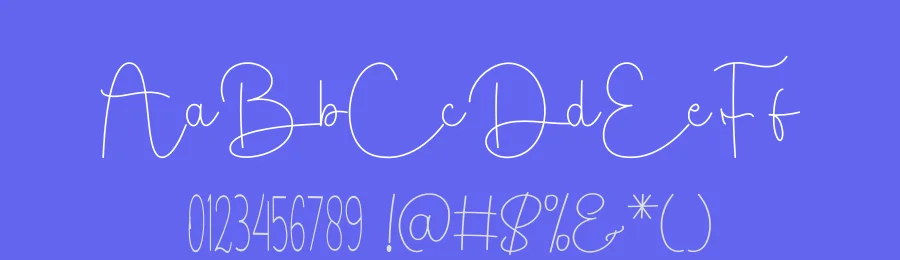 Daisy Birthday Script Font by freshtypeink — Script Handwritten Font — thumbnail 3