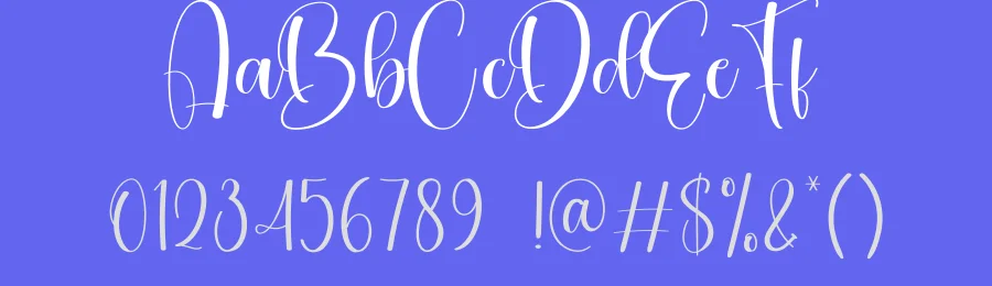 Daisy Calligraphy Script Font by creativeletter — Script Handwritten Font — thumbnail 3