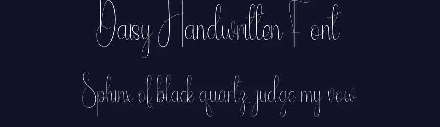 Daisy Handwritten Font by andikastudio — Script Handwritten Font — thumbnail 2