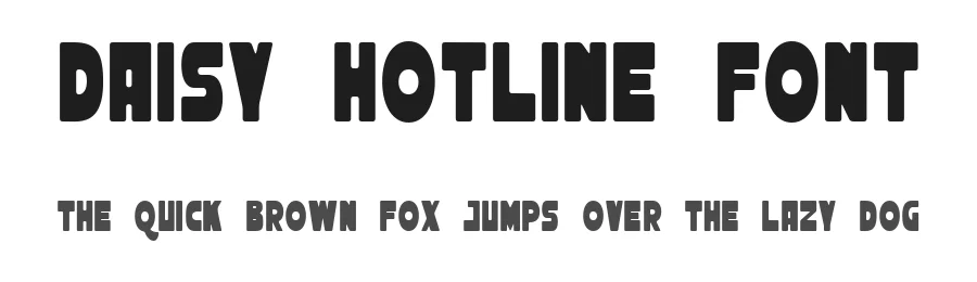 Daisy Hotline Font by Rillatype — Display Font