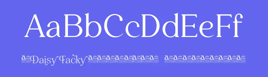 Daisy Tacky Font by Artchitype Studio — Display Font — thumbnail 3