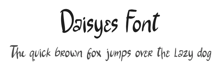 Daisyes Font by Denustudios ā Script Handwritten Font