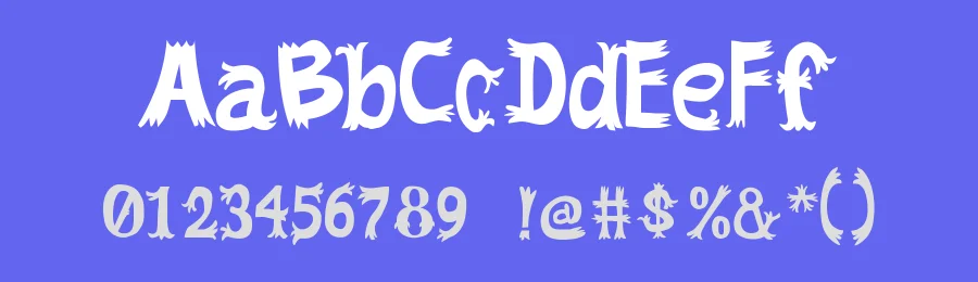 DALAHARA — Spooky Folk Font by Rautan — Decorative Font — thumbnail 3