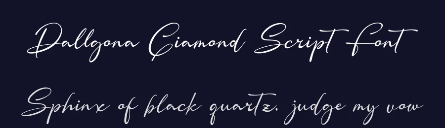 Dallgona Giamond Script Font by Denustudios — Script Handwritten Font — thumbnail 2