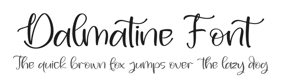 Dalmatine Font by letterfabric — Script Handwritten Font