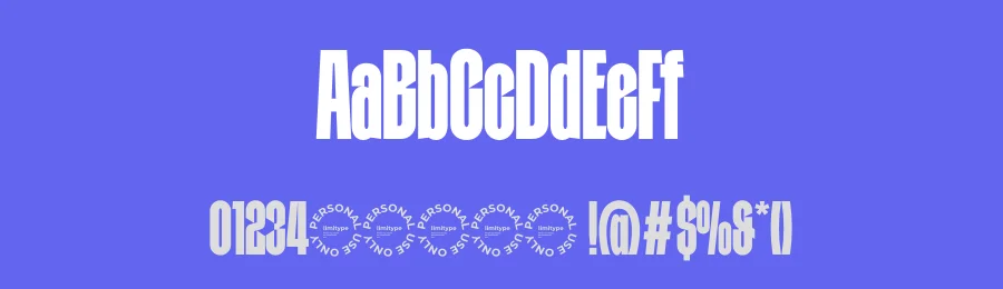 Daltown – Bold Condensed Font by limitype — Decorative Font — thumbnail 3