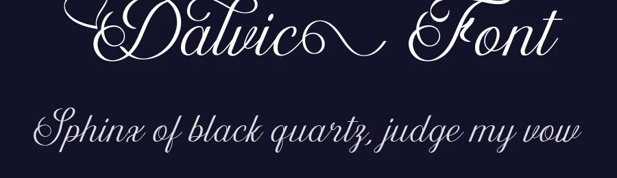 Dalvic Font by NDNL Studio — Script Handwritten Font — thumbnail 2